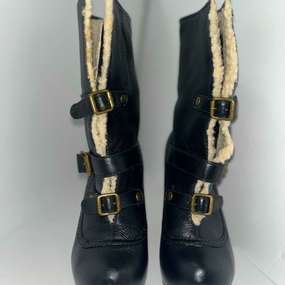 Betsy Johnson Ryderrr Wedge boots, size 7.5 - Picture 9 of 15